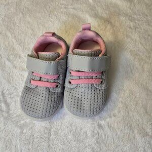 Grey/ Pink Shoes